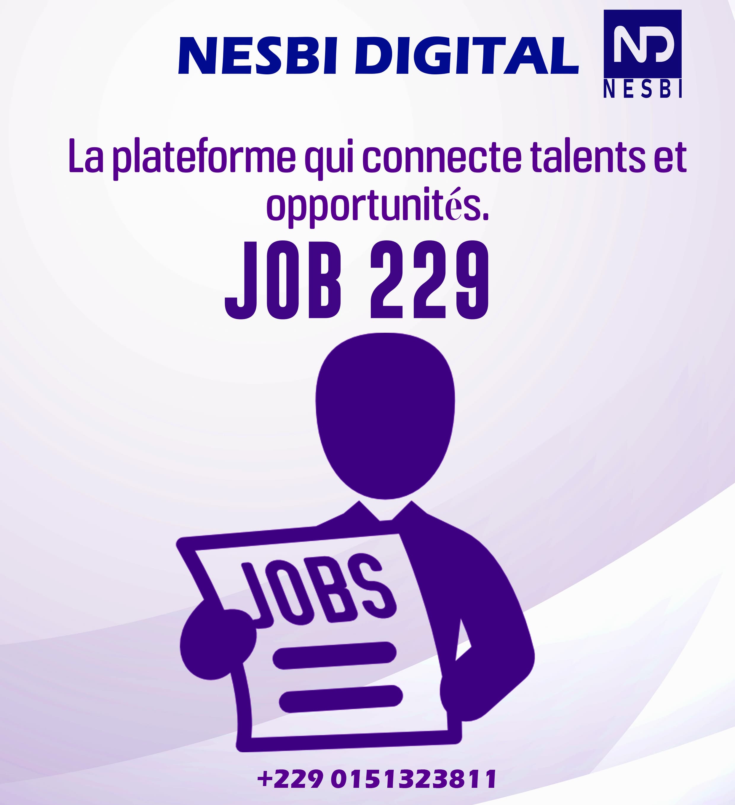 Plateforme d'emploi Job229