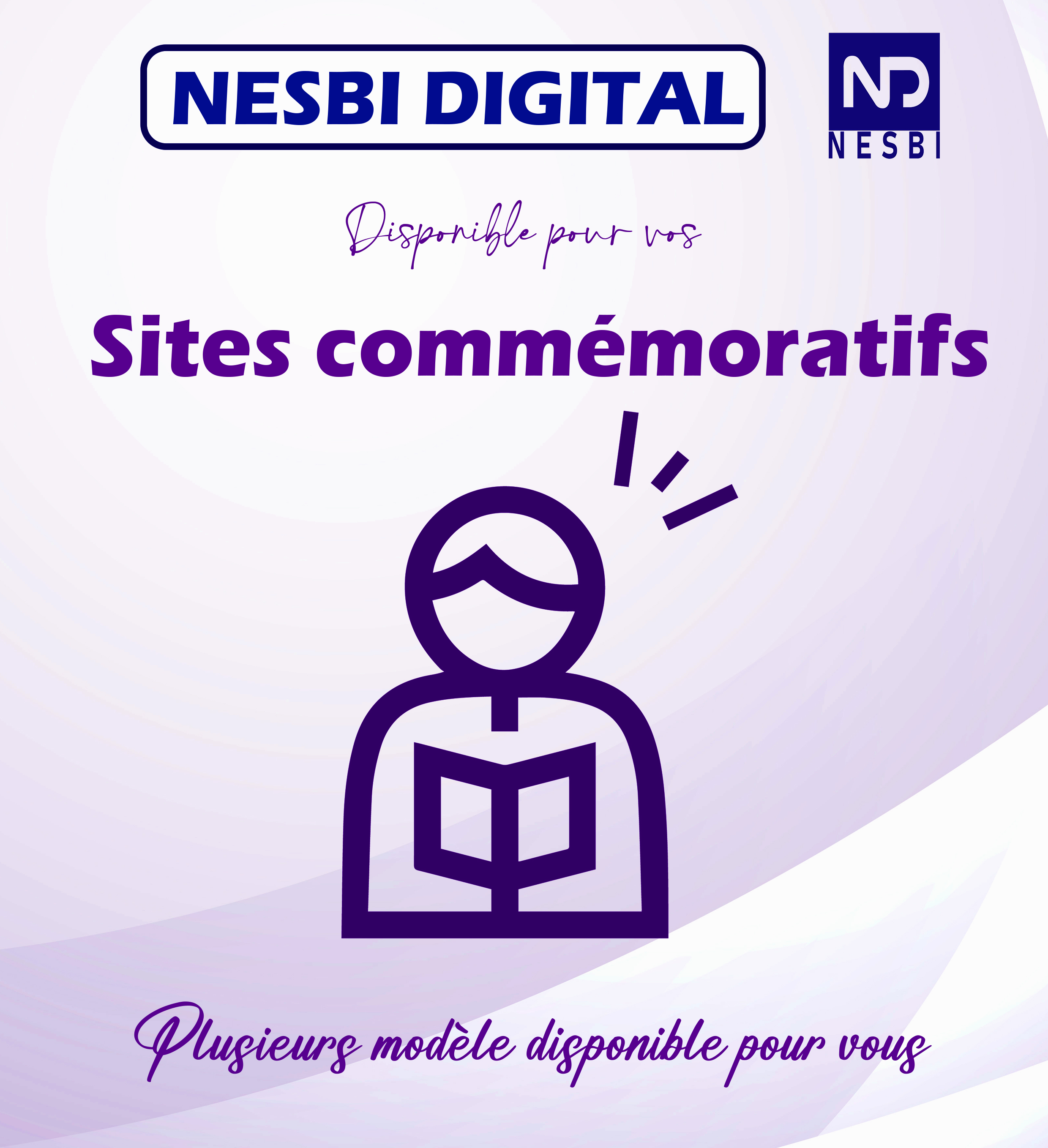Sites commémoratifs élégants